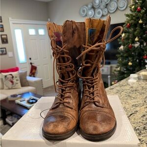 Steven Madden Troopa Boots, Size 8.5